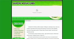 Desktop Screenshot of linrinfood.com